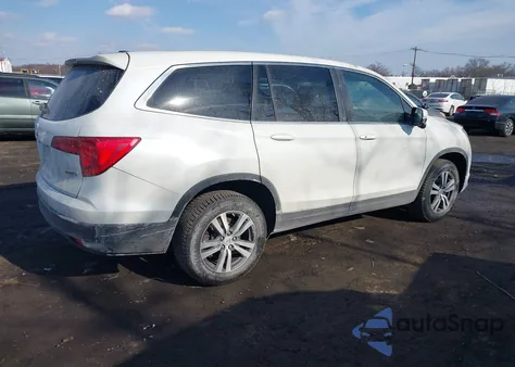 2017 Honda Pilot Ex-L из США, поврежденный, VIN 5FNYF6H75HB102641